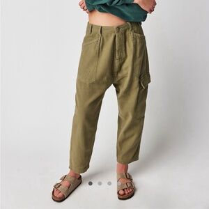 NWOT Free People Bay to the Breakers harem (drop crotch) pants